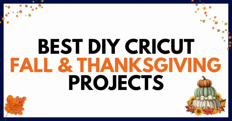 Fall Cricut projects DIY