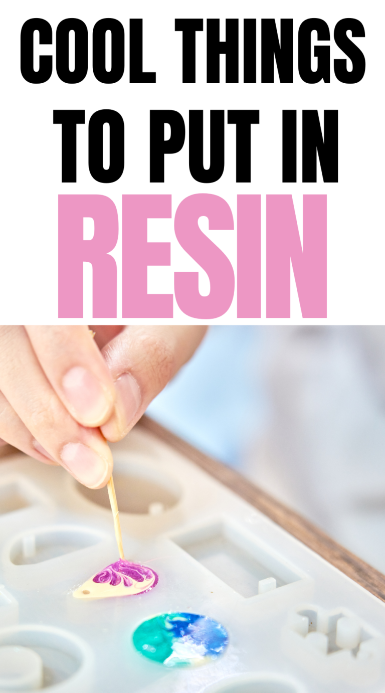 31 Things To Put In Resin (Unique, Cool Or Budget Friendly Ideas)