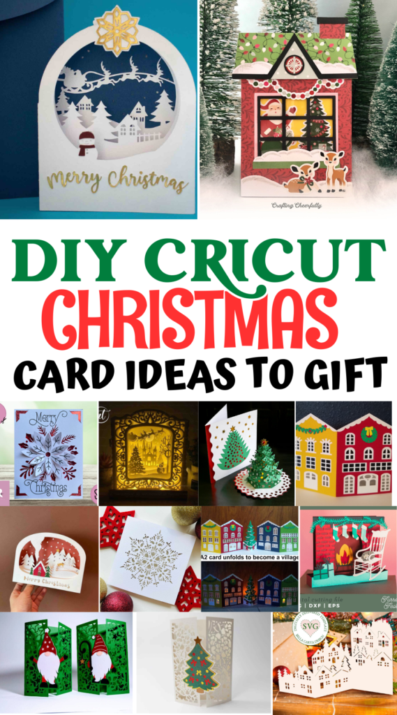 CRICUT CHRISTMAS CARDS