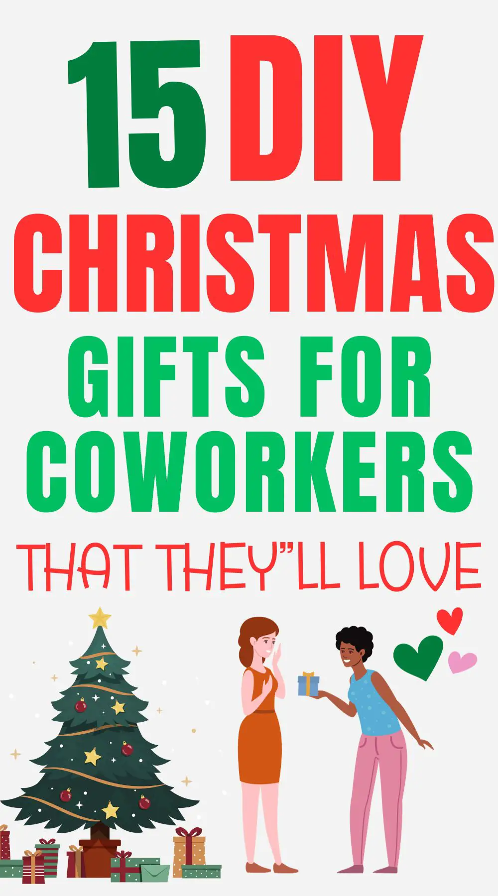 Easy DIY Christmas Gifts For Coworkers