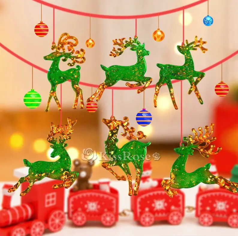 Christmas Elks resin ideas
