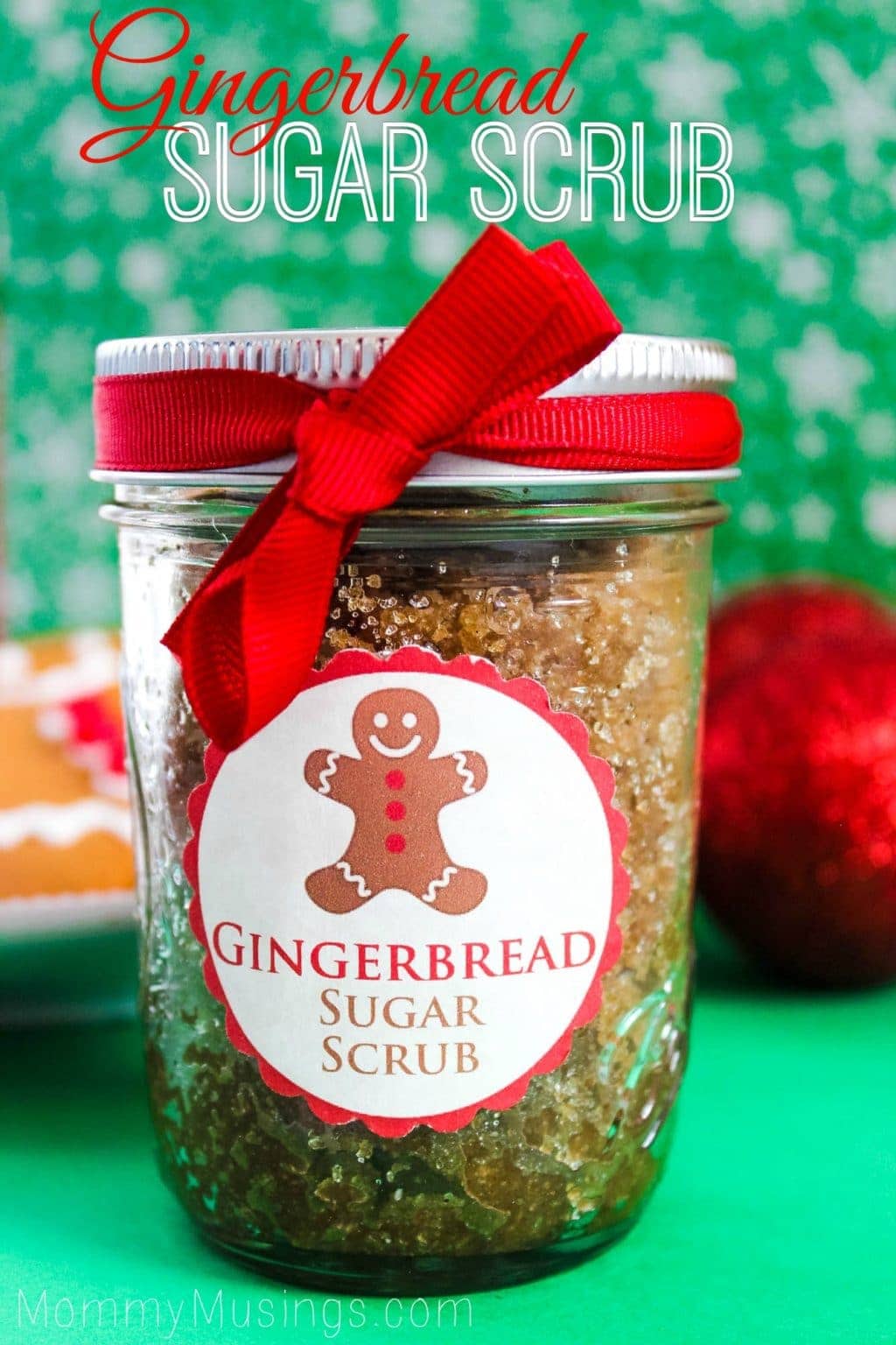Homemade christmas gifts body scrub