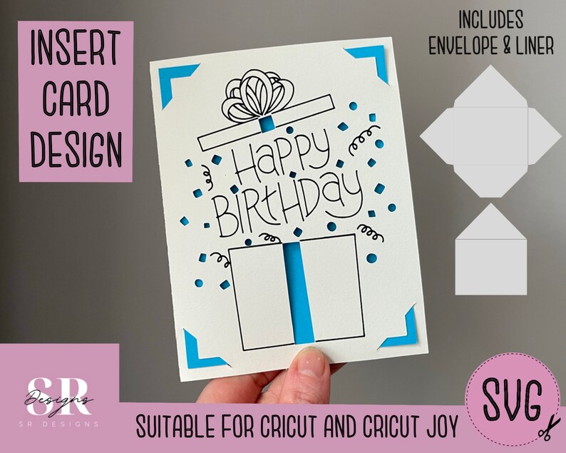 Cricut Birthday Card Happy Birthday Present Card