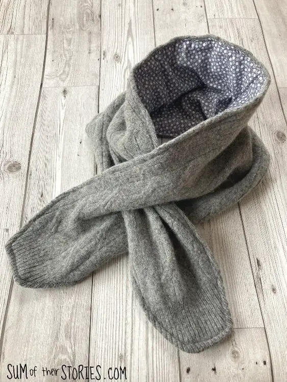 Upcycled Scarflette
