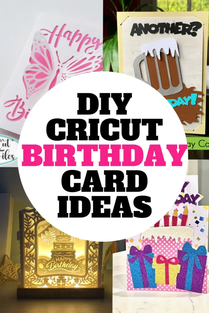 cricut birthday card ideas