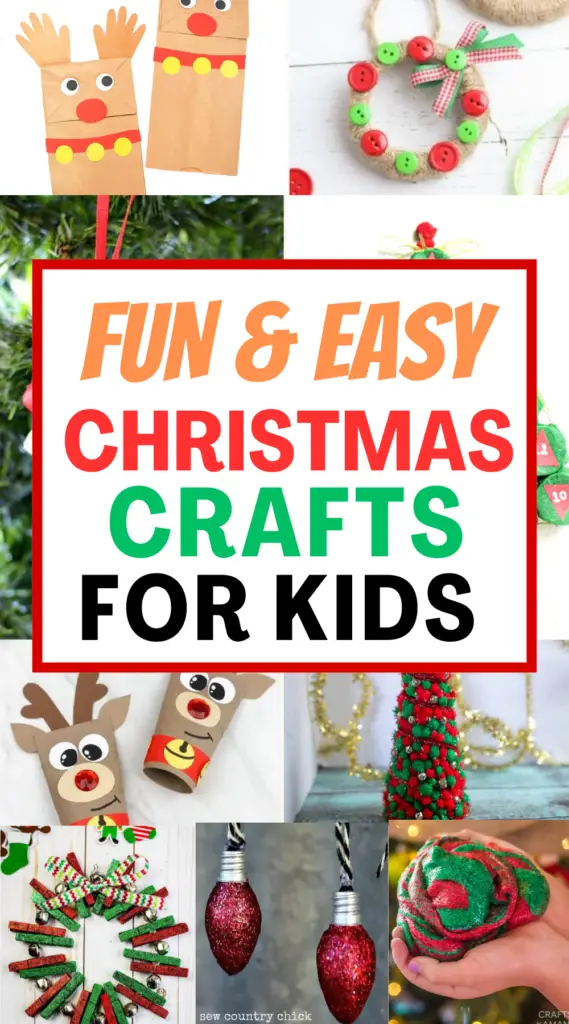 25 Super Fun And Easy Christmas Crafts For Kids