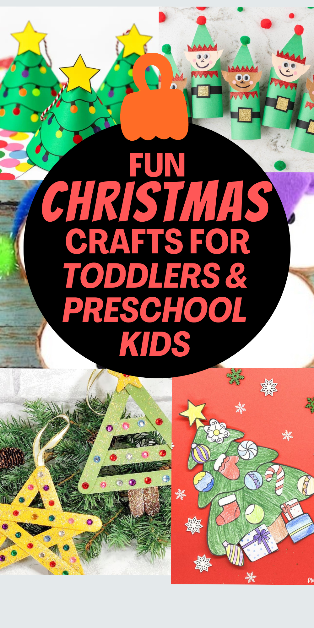 20 Simple And Easy Christmas Crafts For Toddlers & Preschoolers
