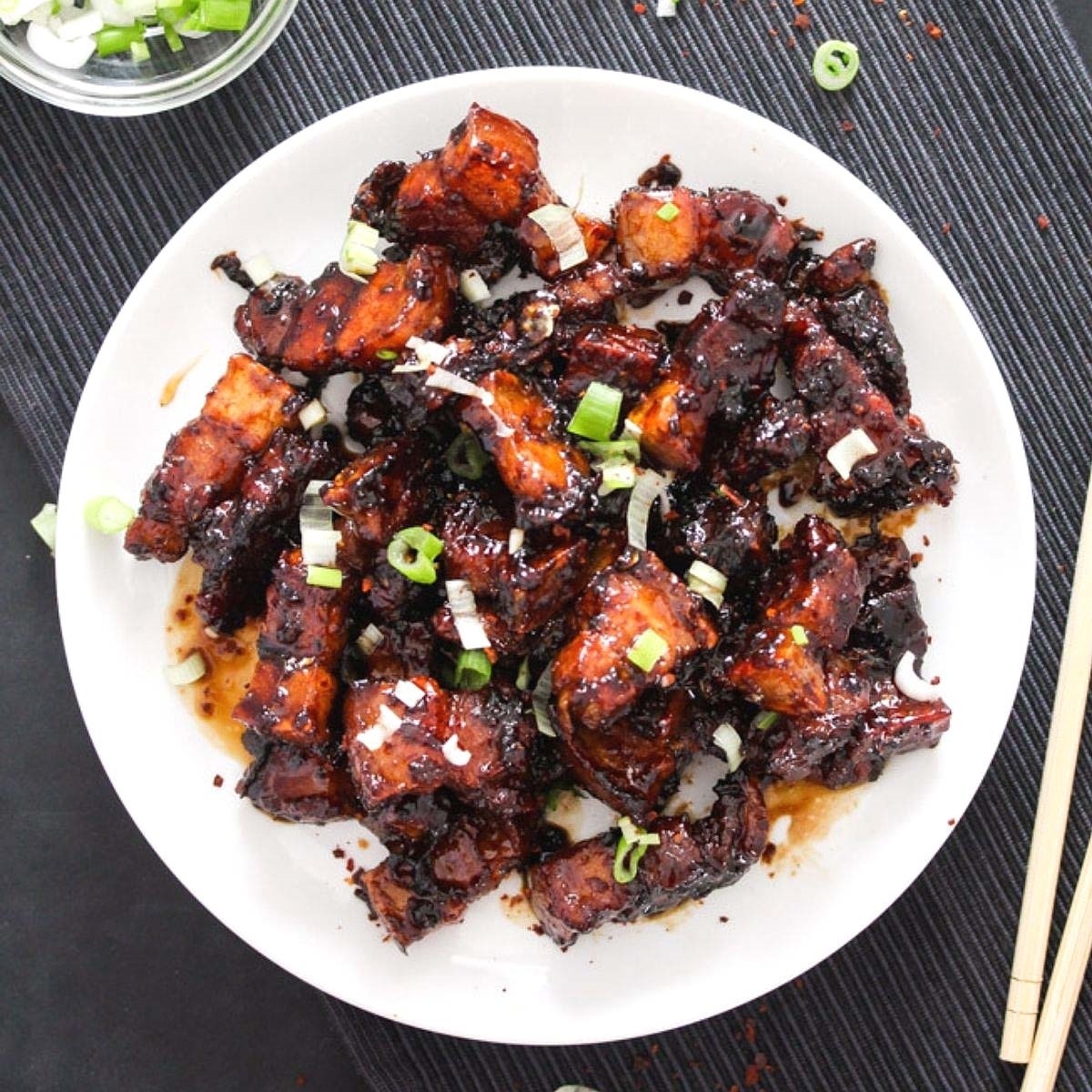 Quick Pork Belly Bites